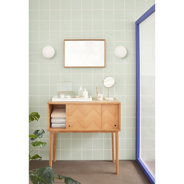 Lampada da parete bianca Kumu - Hübsch-image-1