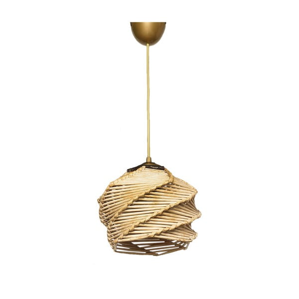 Lampadario beige/dorato ø 20 cm Primante – Opviq lights