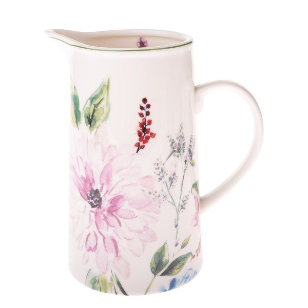 Brocca in porcellana Flower Garden, 1,1 l - Dakls