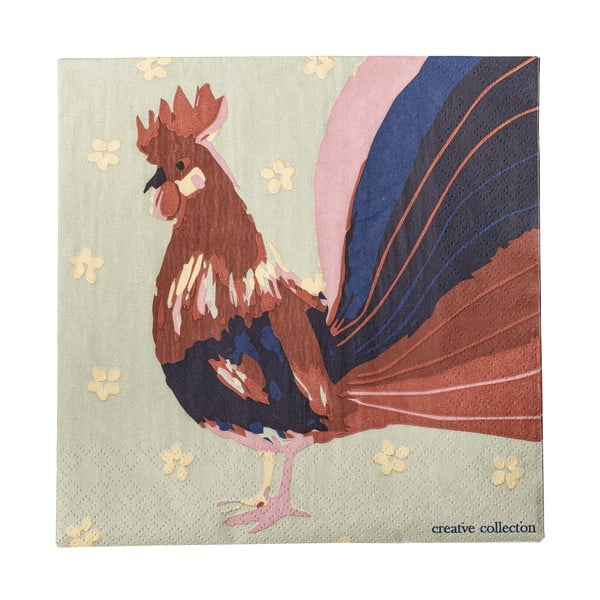 Set di tovaglioli in carta 20 pz 33x33 cm Hanaia – Bloomingville