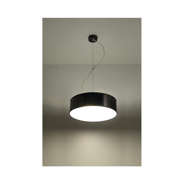 Apparecchio da soffitto nero Atis - Sollux-image-2