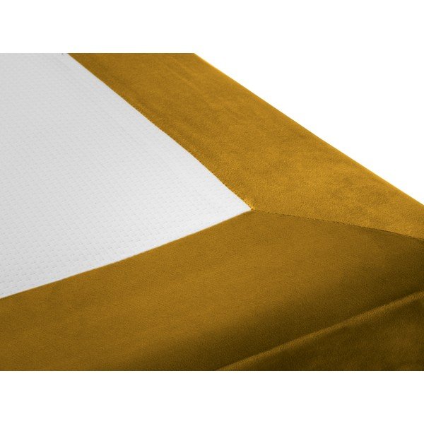 Letto singolo in velluto giallo senape Milo Casa , 90 x 200 cm Lia - Cosmopolitan Design-image-4