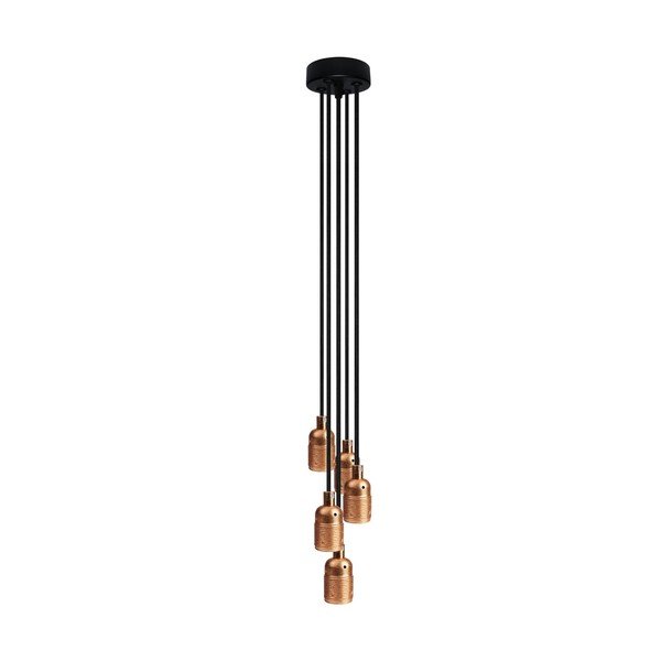 Světlo BI s 5 kabely copper/black/black