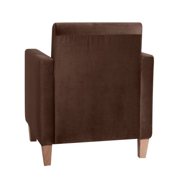 Poltrona marrone Milla Velvet - Max Winzer-image-3