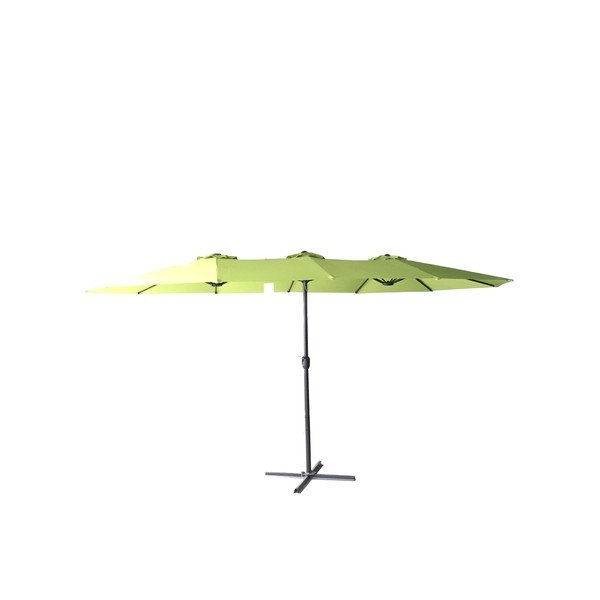 Ombrellone verde 456x270 cm Double - Rojaplast-image-2