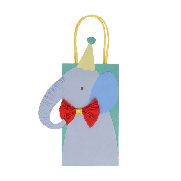 Sacchetti regalo in set da 8 pezzi 11x6 cm Animal Parade - Meri Meri-image-4