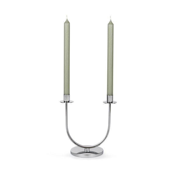 Portacandela in metallo Elana – Zilverstad