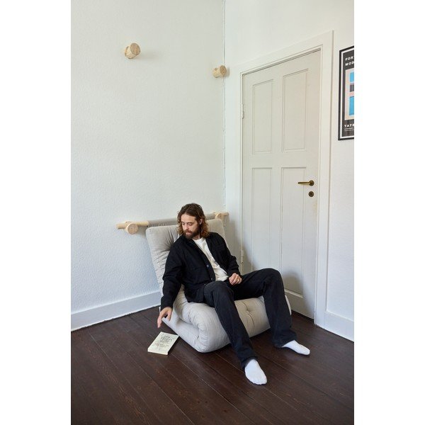 Poltrona di colore naturale allungabile Hooked – Karup Design-image-1