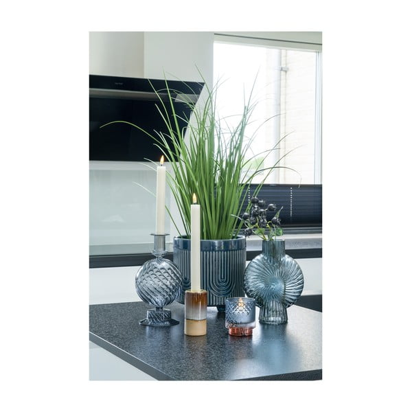 Vaso blu in vetro (altezza 20,5 cm) Sia - House Nordic-image-2