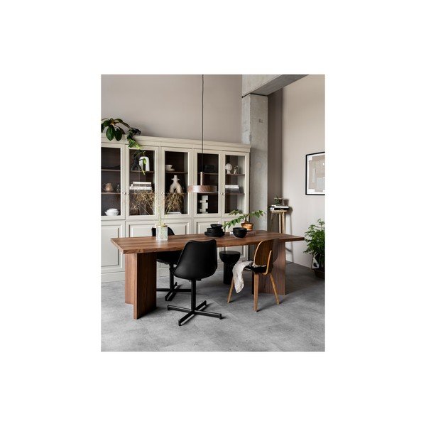 Vetrina in legno di pino grigio 54x215 cm Chow - vtwonen-image-1