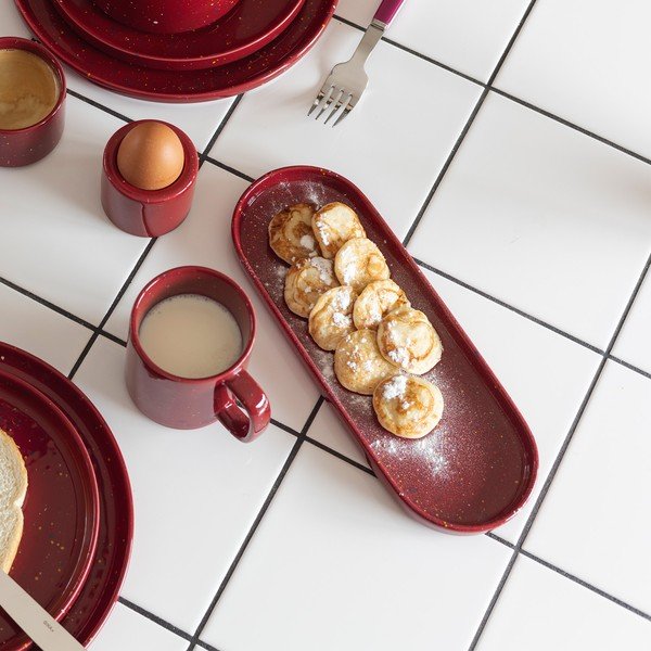 Vassoio in porcellana 10x28,5 cm Fika – ONA-image-1