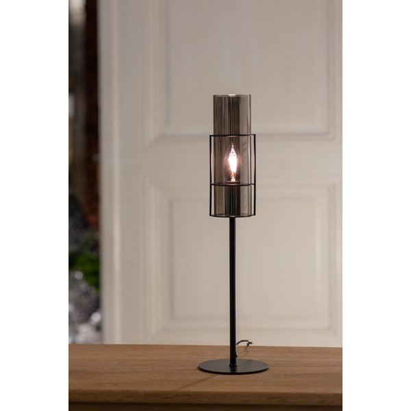 Lampada da tavolo nera (altezza 50 cm) Torcia - Markslöjd-image-2