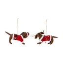 Decorazioni per albero di natale in set in lana 2 pz 12 cm Monty – Bloomingville