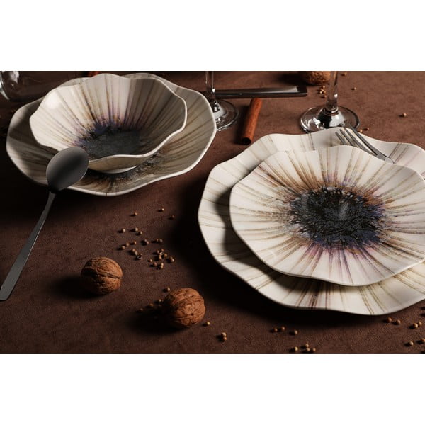 Set da pranzo in porcellana 24 pz – Hermia-image-2