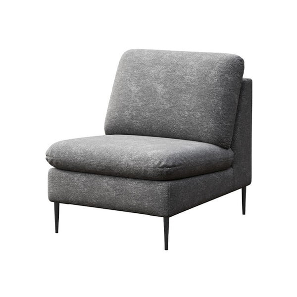 Poltrona grigio chiaro Moilo - MESONICA-image-2