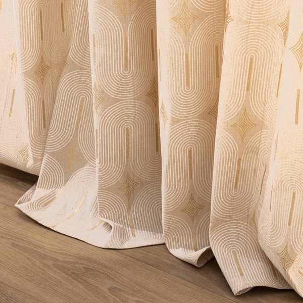 Tenda beige 140x240 cm Ondine – douceur d'intérieur-image-4