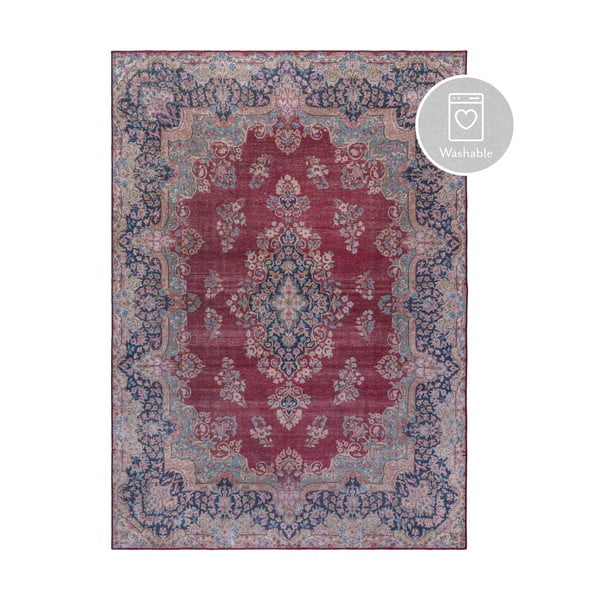 Tappeto lavabile rosso 80x150 cm FOLD Colby - Flair Rugs