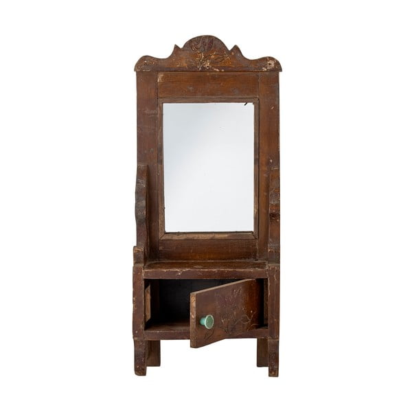 Specchio da parete con cornice in legno 17,5x43 cm Sehar - Bloomingville-image-4