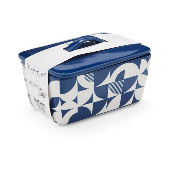 Burriera in ceramica bianco-blu - Cooksmart ®