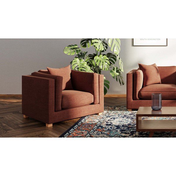 Poltrona relax in colore mattone Pomo - Ame Yens-image-3