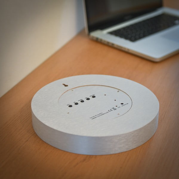 Sveglia digitale ø 25 cm – Gingko-image-2