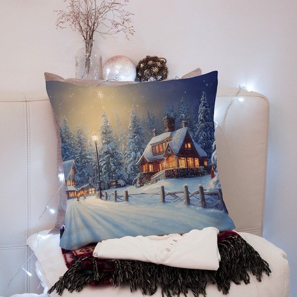 Federa decorativa a tema Natale 43x43 cm – Mila Home-image-3