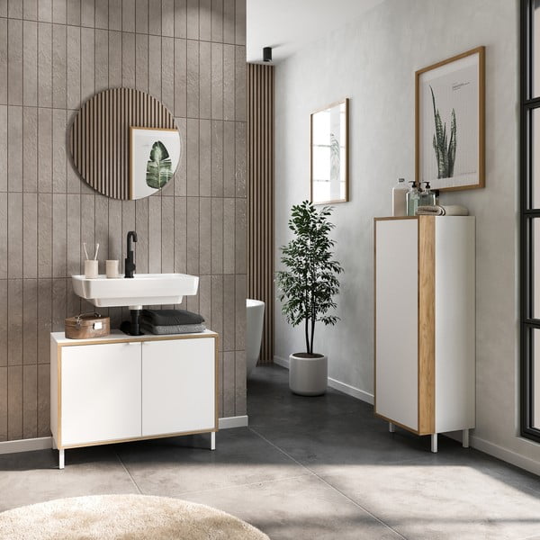 Set da bagno bianco Topeka – Germania-image-2