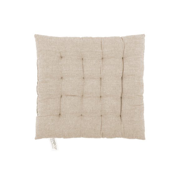 Cuscino per sedia beige, 40 x 40 cm - Tiseco Home Studio-image-1