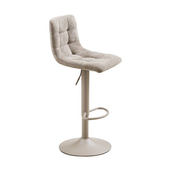 Set di sbagelli da bar grigio chiaro imbottito con altezza regolabile/girevoli 2 pz (altezza della seduta 63 cm) Middelfart – House Nordic-image-4