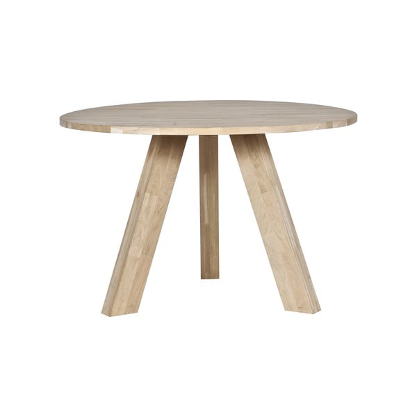 Tavolo da pranzo in legno di quercia , ø 129 cm Rhonda - WOOOD