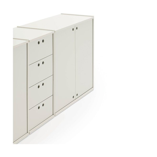 Credenza color crema 197x80x40 cm Wally – Teulat-image-3