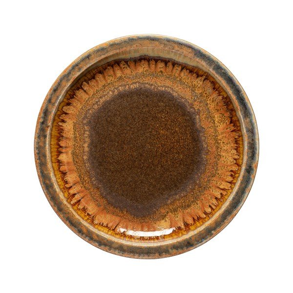 Piatto marrone in gres ø 26 cm Poterie – Casafina