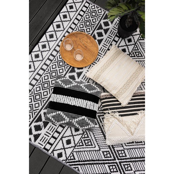 Cuscino per esterni in plastica riciclata Cairo, 45 x 45 cm - Green Decore-image-1