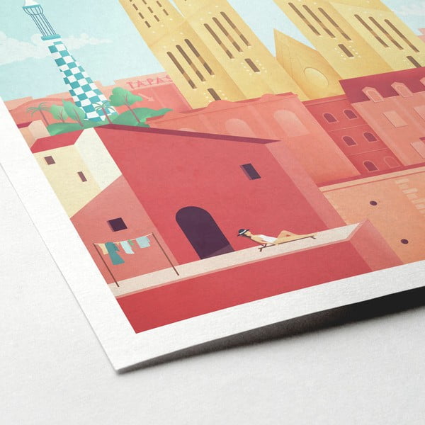 Poster , 30 x 40 cm Barcelona - Travelposter-image-2