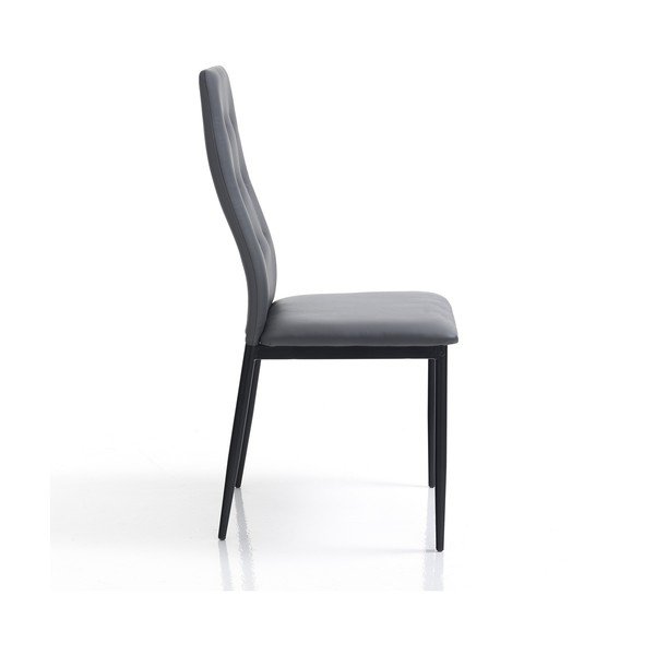 Sedie da pranzo grigie in un set di 2 Nina - Tomasucci-image-1