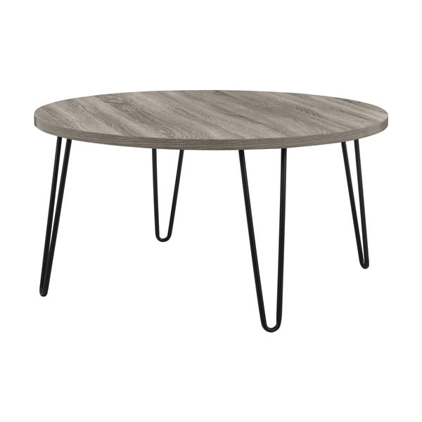 Tavolino marrone e grigio , ø 90 cm Owen - Støraa-image-3