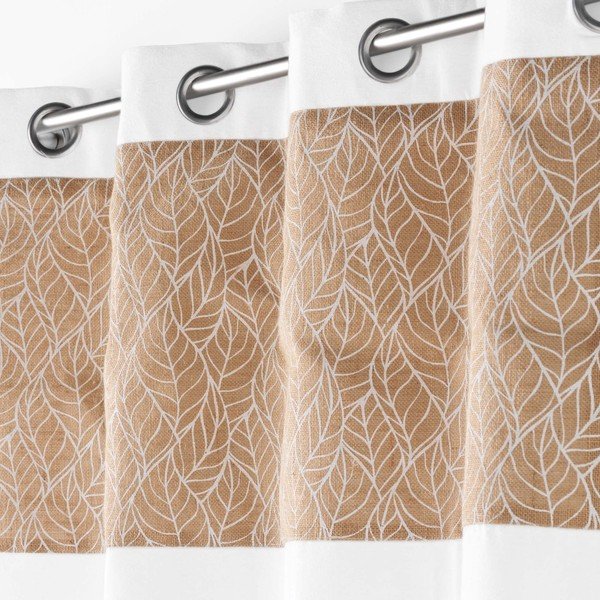 Tenda bianca 140x240 cm Kalinda - douceur d'intérieur-image-1