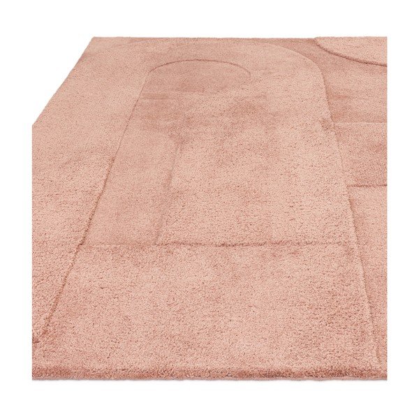 Tappeto rosa 160x230 cm Tova - Asiatic Carpets-image-3