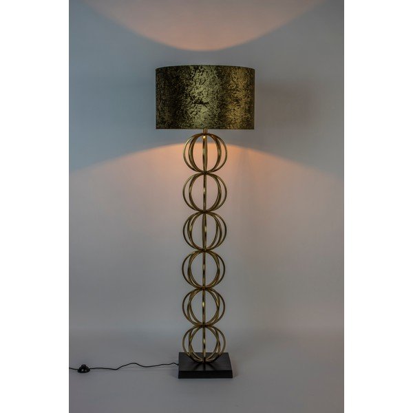 Lampada da terra in verde-oro Dalia - Dutchbone-image-1
