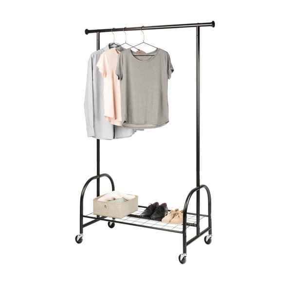 Appendiabiti in metallo nero Profi - Wenko-image-2