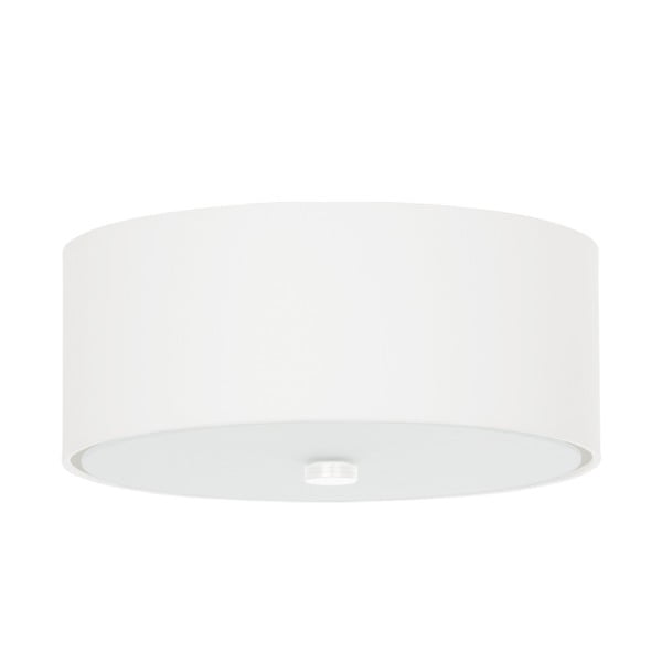 Lampada da soffitto bianca con paralume in tessuto ø 30 cm Herra - Nice Lamps