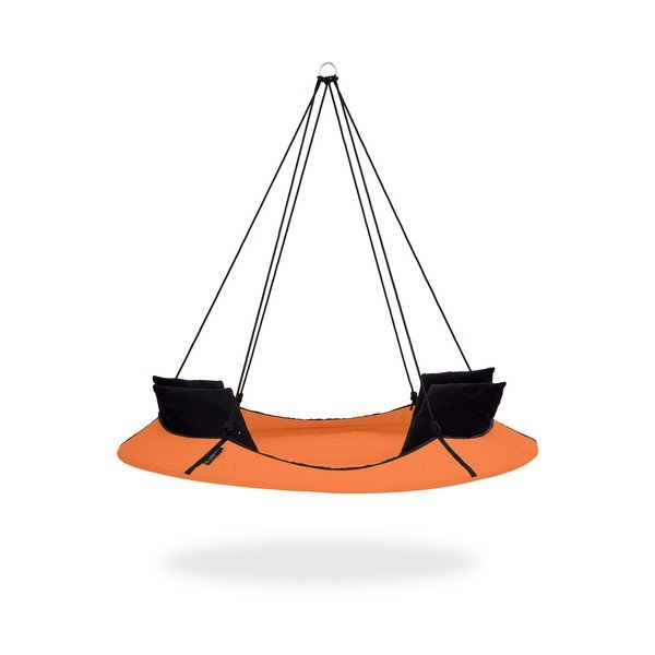 Altalena da giardino arancione - Hangout Pod-image-1
