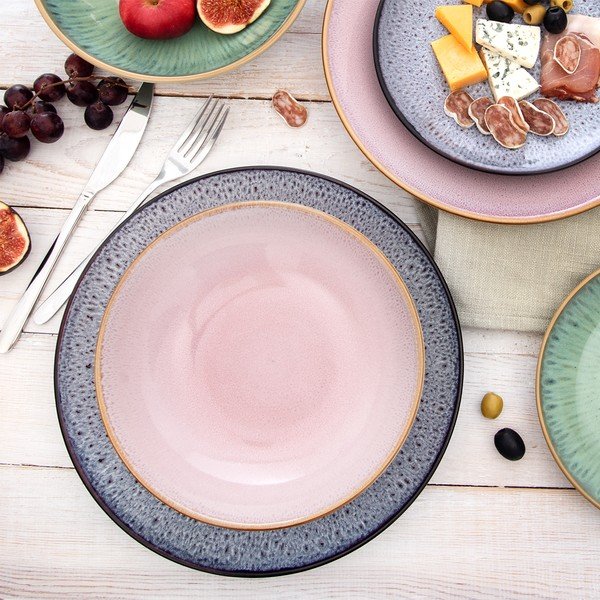 Piatto viola in ceramica ø 27 cm Glaze – Orion-image-3