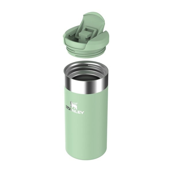 Tazza termica color salvia in acciaio inox 350 ml AeroLight™ Transit Mug Pistachio – Stanley-image-1