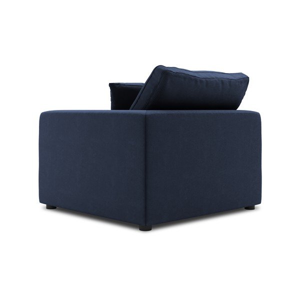 Parte angolare blu scuro del divano modulare in velluto a coste, angolo destro Galaxy - Windsor & Co Sofas-image-3