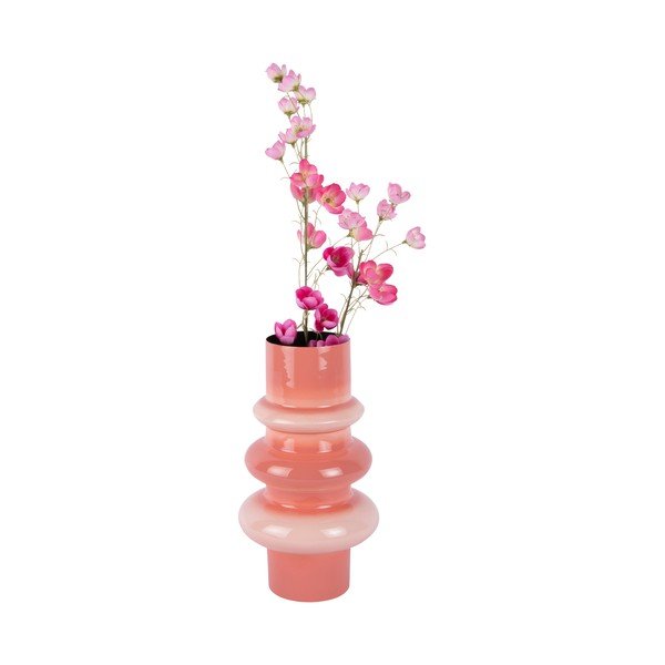 Vaso rosa in ferro (altezza totale 30 cm) Grato – PT LIVING-image-2