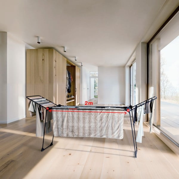 Stendino nero Infinity Flex 30m - Vileda-image-1