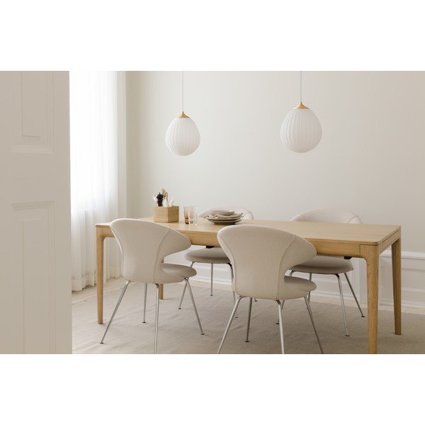 Paralume in bianco-oro ø 27 cm Around the World Medium - UMAGE-image-2