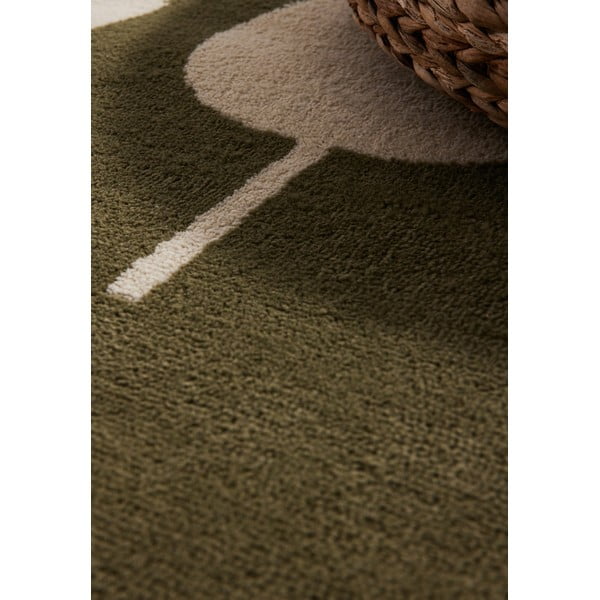 Tappeto per bambini color kaki 120x170 cm Lovely Leaves – Hanse Home-image-3