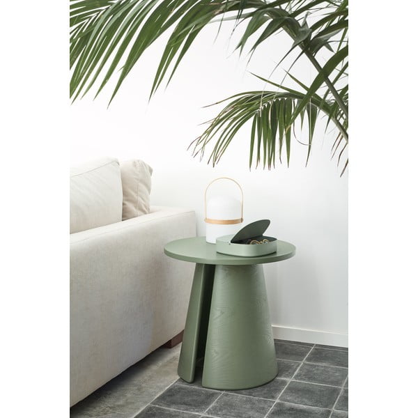 Tavolino verde , ø 50 cm Cep - Teulat-image-1